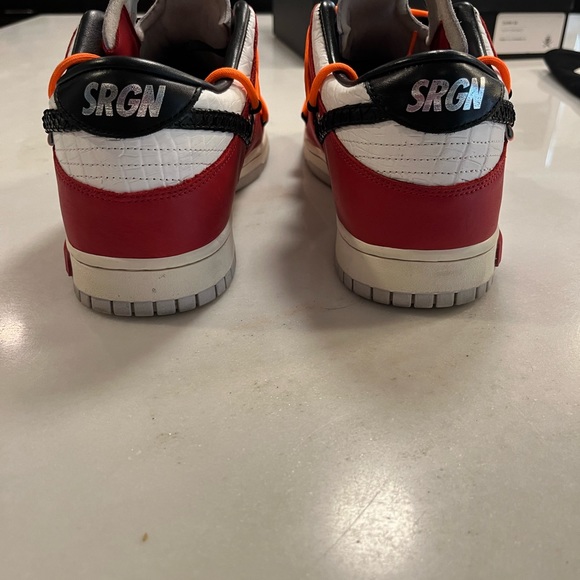 Shoe Surgeon Custom Lux Chicago Nike Dunk Off-White Sz 11.5 VNDS RARE - Picture 5 of 16